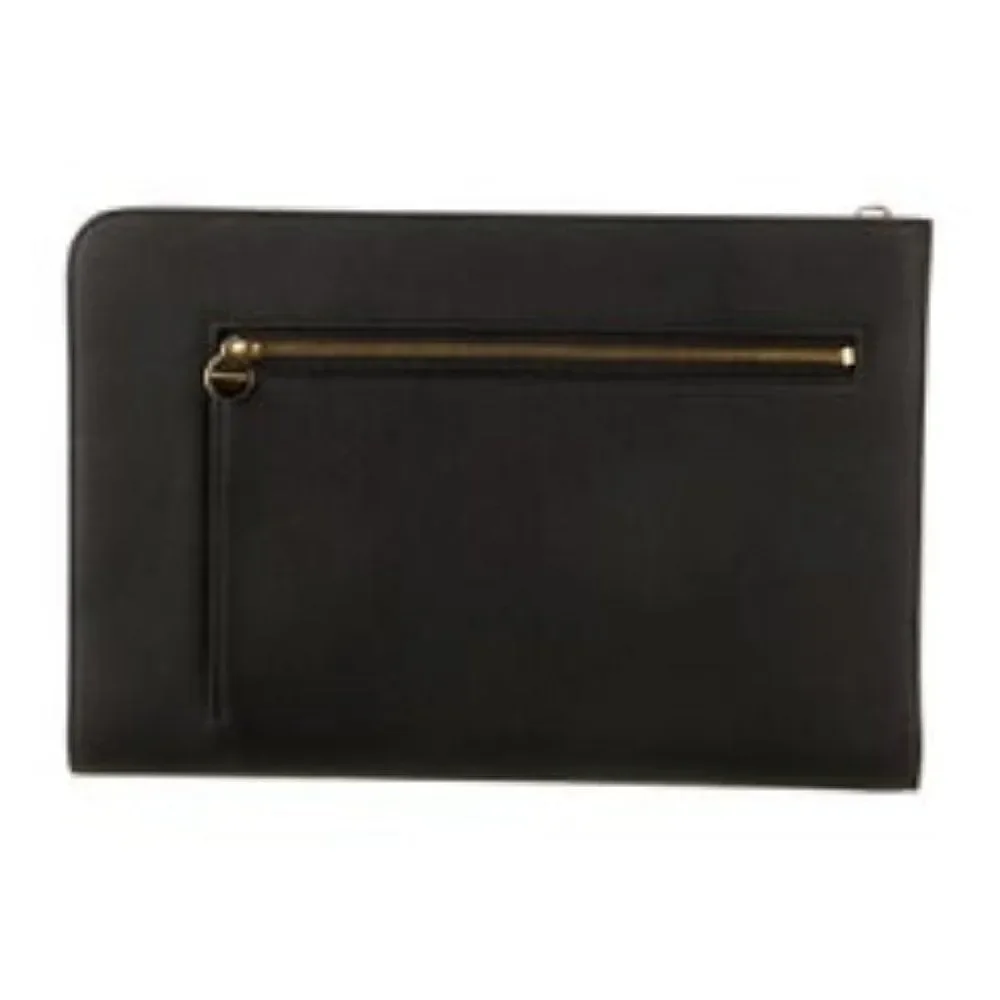 Tiffany & Co. Leather Clutch - Black - New